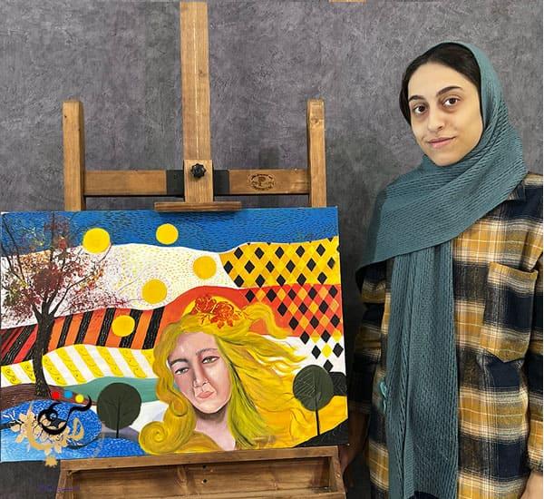 نمونه آثار دوره مربیگری نقاشی در تهران