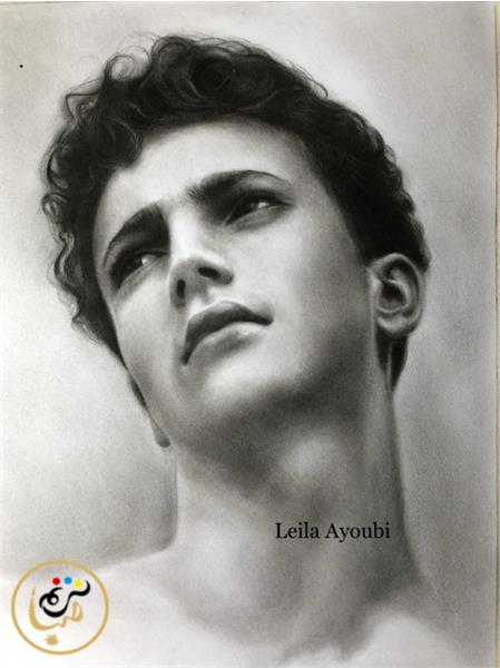 تکنیک سیاه قلم و طراحی از چهره