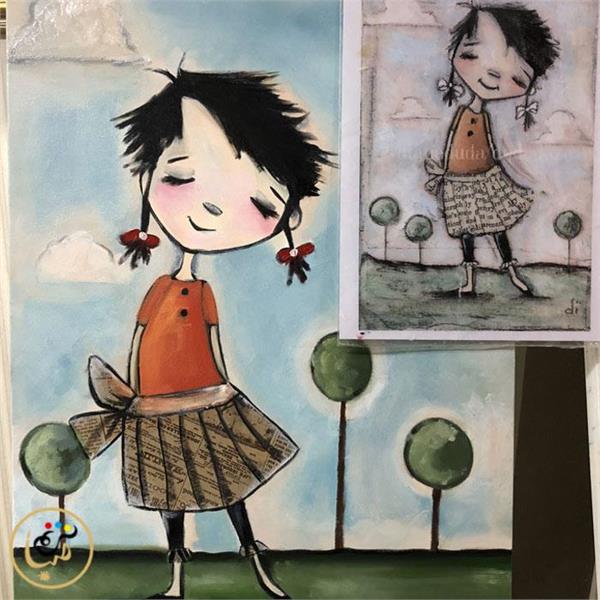 رنگ روغن کودکان